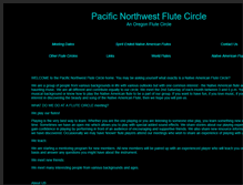 Tablet Screenshot of pacificnorthwestflutecircle.waking-spirit.com